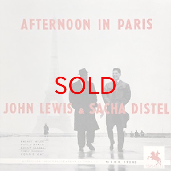 画像1: JOHN LEWIS & SACHA DISTEL -  AFTERNOON IN PARIS (1)