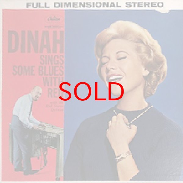 画像1: DINAH SHORE -  DINAH SINGS SOME BLUES WITH RED (1)