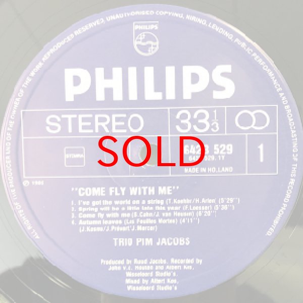 画像2: PIM JACOBS -  COME FLY WITH ME (2)