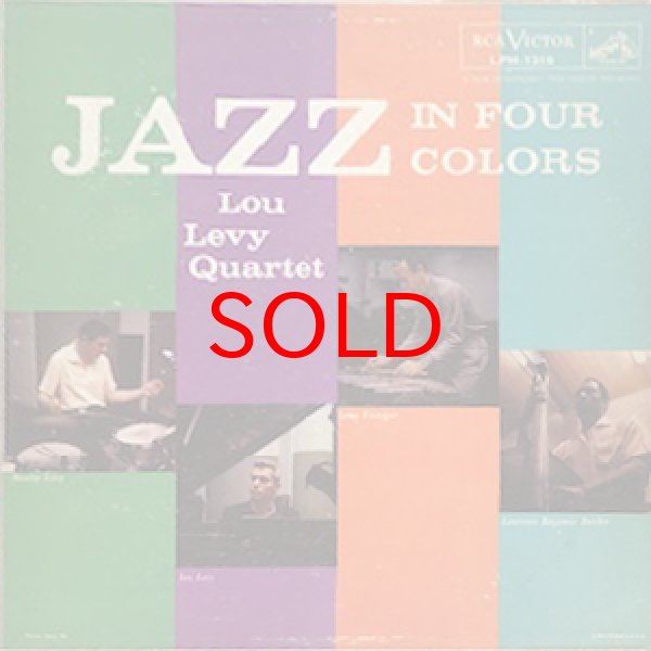 画像1: LOU LEVY QUARTET -  JAZZ IN FOUR COLORS (1)