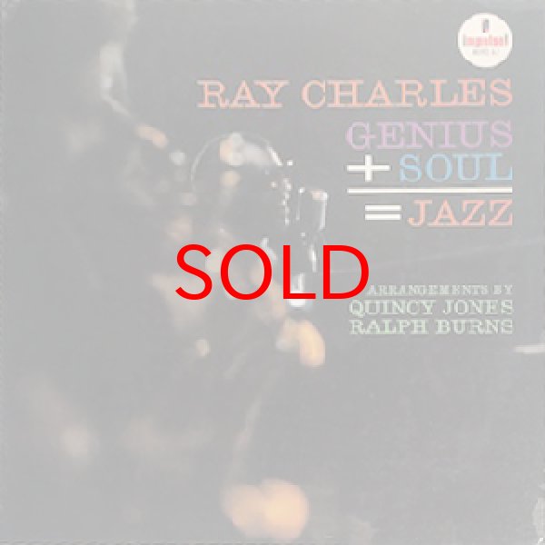 画像1: RAY CHARLES -  GENIUS + SOUL = JAZZ (1)