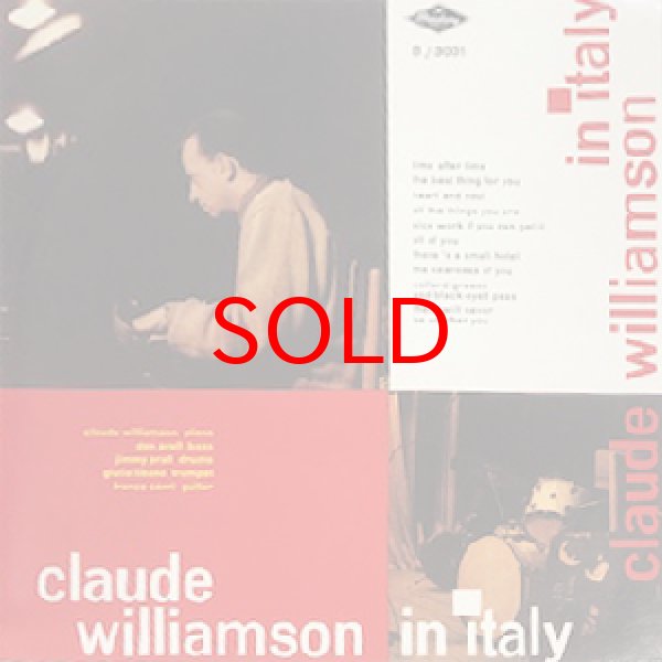画像1: CLAUDE WILLIAMSON -  CLAUDE WILLIAMSON IN ITALY (1)