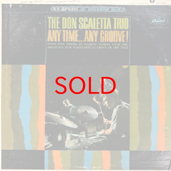 画像1: THE DON SCALETTA TRIO -  ANY TIME... ANY GROOVE! (1)