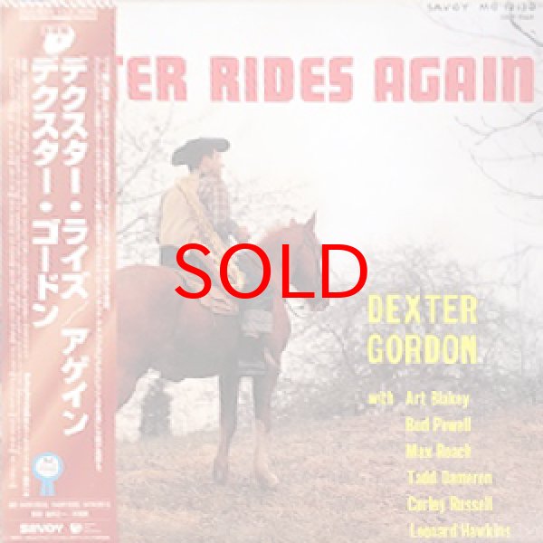 画像1: DEXTER GORDON -  DEXTER RIDES AGAIN (1)