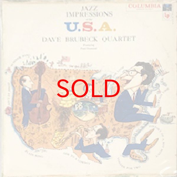 画像1: DAVE BRUBECK QUARTET -  JAZZ IMPRESSIONS OF THE U.S.A (1)