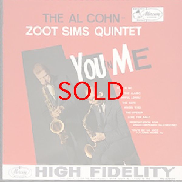 画像1: AL COHN-ZOOT SIMS QUINTET -  YOU'N ME (1)