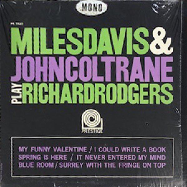 画像1: MILES DAVIS & JOHN COLTRANE -  PLAY RICHARD RODGERS (1)