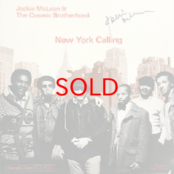 画像1: JACKIE McLEAN & THE COSMIC BROTHERHOOD -  NEW YORK CALLING (1)