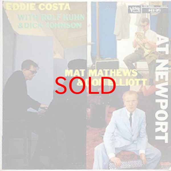 画像1: EDDIE COSTA / MAT MATHEWS / DON ELLIOTT -  AT NEWPORT (1)