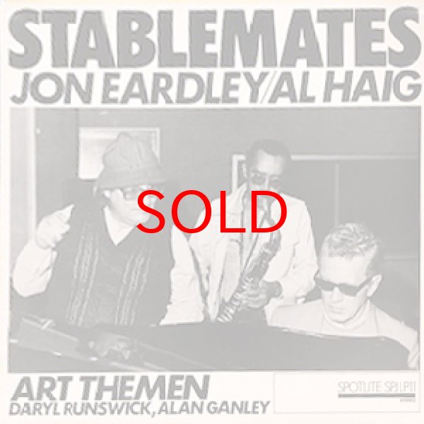 画像1: JON EARDLEY / AL HAIG -  STABLEMATES (1)