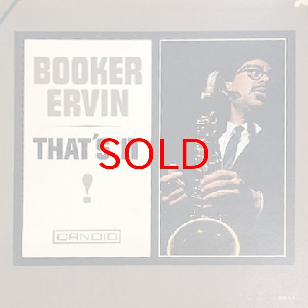 画像1: BOOKER ERVIN -  THAT'S IT (1)