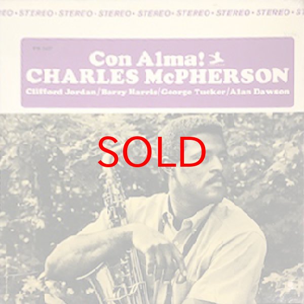 画像1: CHARLES McPHERSON -  CON ALMA (1)