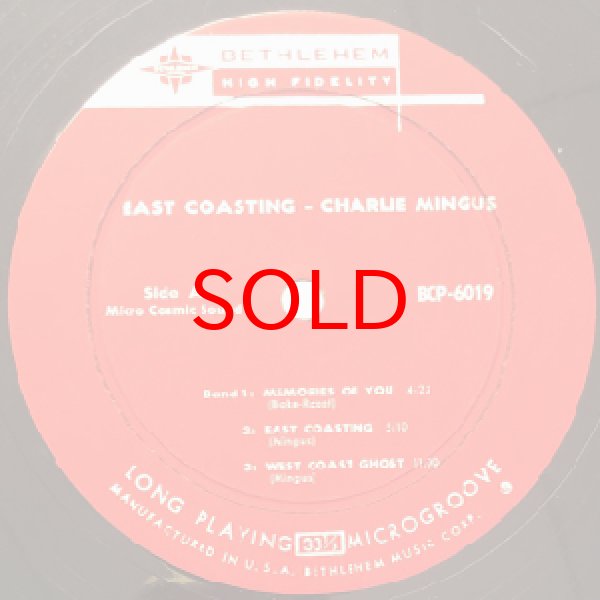 画像2: CHARLIE MINGUS -  EAST COASTING (2)