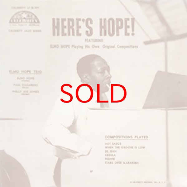 画像1: ELMO HOPE TRIO -  HERE'S HOPE ! (1)