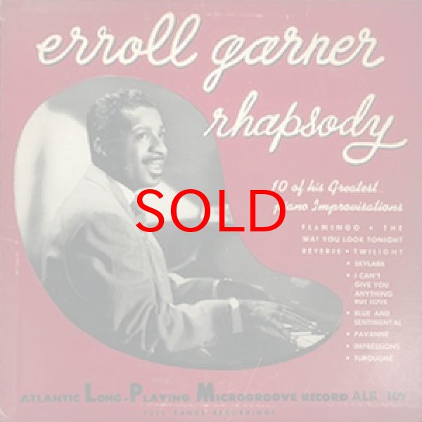 画像1: ERROLL GARNER -  ERROLL GARNER  RHAPSODY【10inch】 (1)