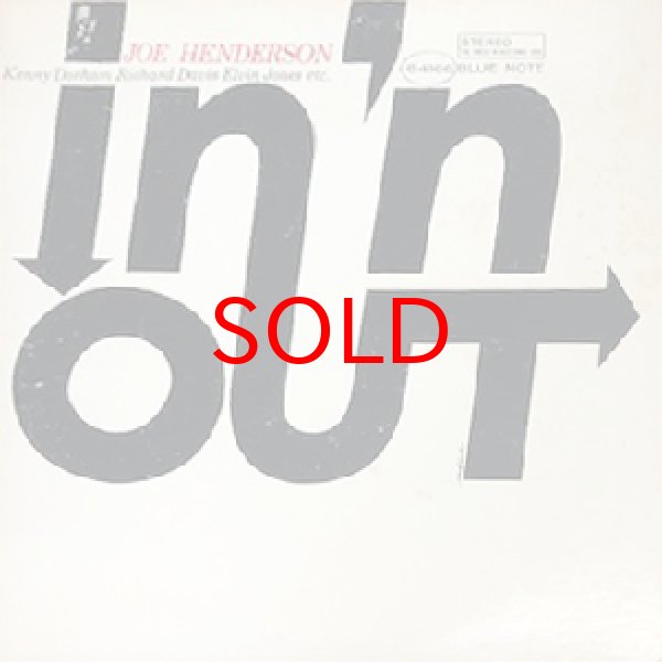画像1: JOE HENDERSON -  IN 'N OUT (1)