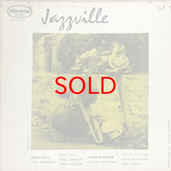 画像1: CHARLIE ROUSE / GENE QUILL -  JAZZVILLE VOL.1 (1)