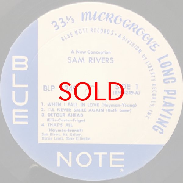 画像2: SAM RIVERS -  A NEW CONCEPTION (2)