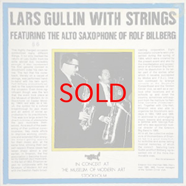 画像1: LARS GULLIN -  LARS GULLIN WITH STRINGS (1)