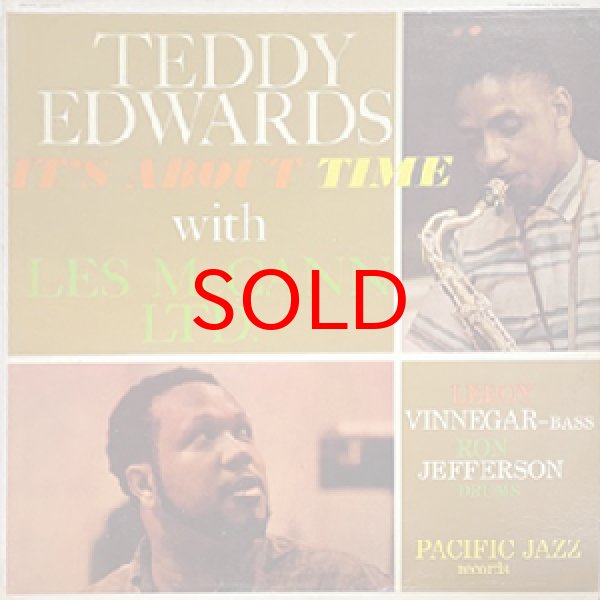 画像1: TEDDY EDWARDS -  IT'S ABOUT TIME (1)