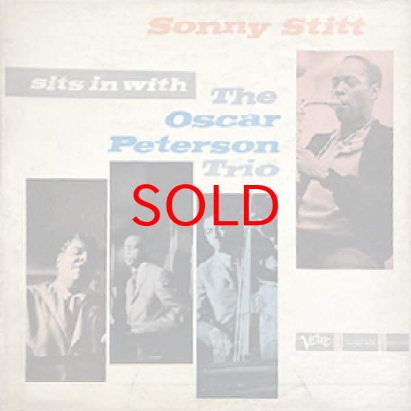 画像1: SONNY STITT -  SITS WITH THE OSCAR PETERSON TRIO (1)