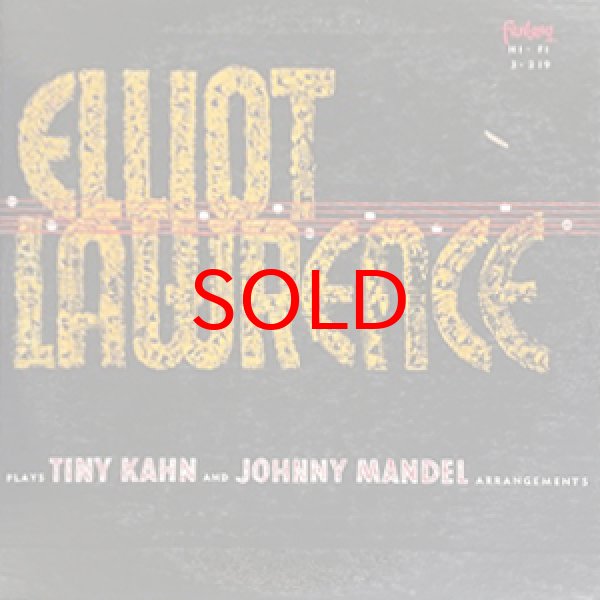 画像1: ELLIOT LAWRENCE BAND -  PLAYS TINY KAHN AND JOHNNY MANDEL ARRAN GEMENTS (1)