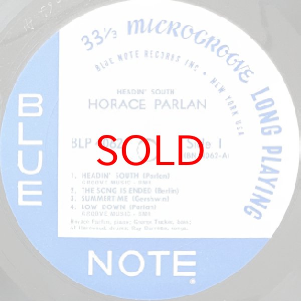 画像2: HORACE PARLAN -  HEADIN' SOUTH (2)