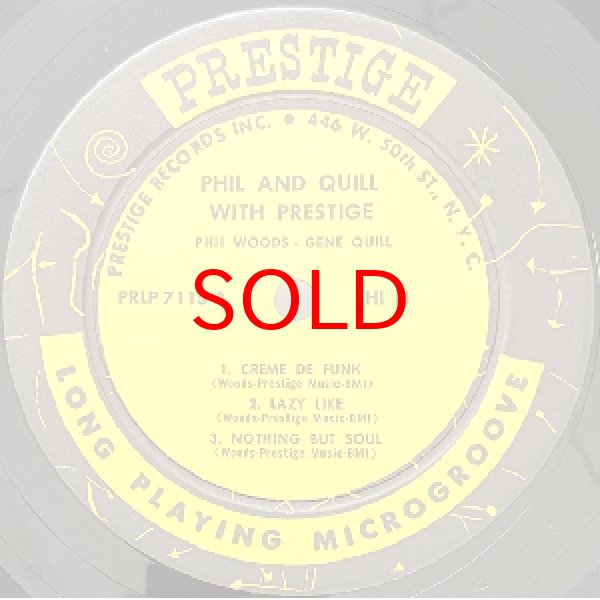 画像2: PHIL WOODS AND GENE QUILL -  PHIL AND QUILL WITH PRESTIGE (2)