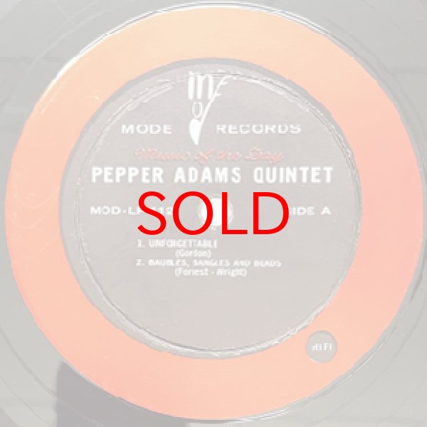 画像2: PEPPER ADAMS QUINTET -  S / T (2)