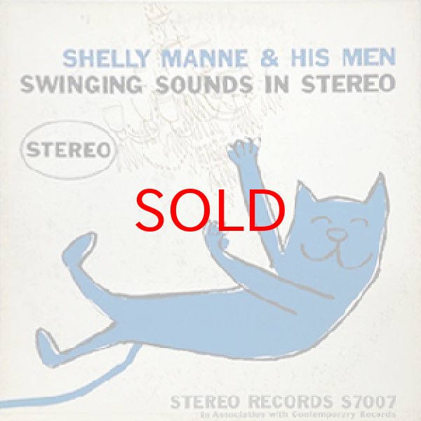 画像1: SHELLY MANNE & HIS MEN -  SWINGING SOUNDS IN STEREO (1)