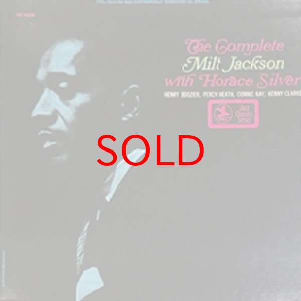 画像1: MILT JACKSON / HORACE SILVER -  THE COMPLETE MILT JACKSON WITH HORACE SILVER (1)