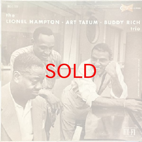 画像1: LIONEL HAMPTON / ART TATUM / BUDDY RICH -  TRIO (1)