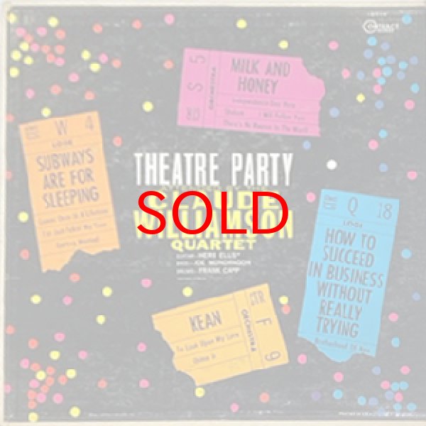 画像1: CLAUDE WILLIAMSON QUARTET -  THEATRE PARTY (1)