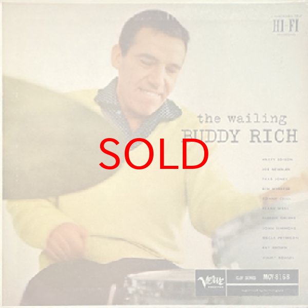 画像1: BUDDY RICH / SONNY CRISS -  THE WAILING BUDDY RICH (1)