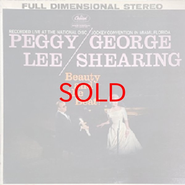 画像1: PEGGY LEE / GEORGE SHEARING -  BEAUTY AND THE BEAST (1)
