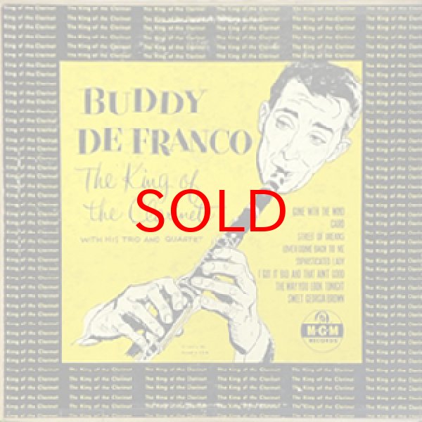 画像1: BUDDY DE FRANCO -  THE KING OF THE CLARINET 【10INCH】 (1)