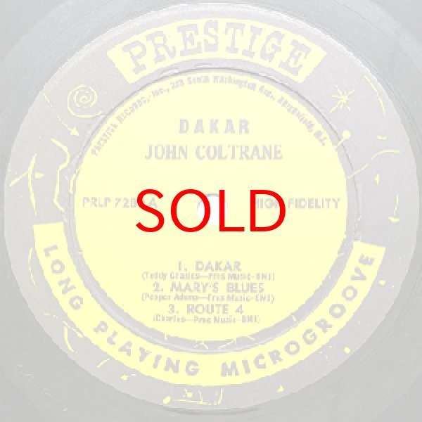 画像2: JOHN COLTRANE -  DAKAR (2)
