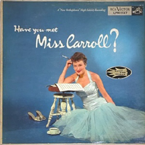 画像1: BARBARA CARROLL -  HAVE YOU MET MISS CARROLL (1)