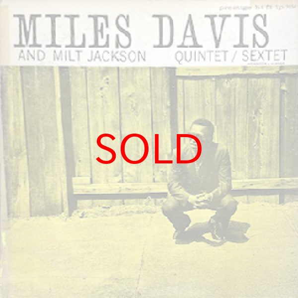 画像1: MILES DAVIS ALL STARS / SEXTET -  MILES DAVIS AND MILT JACKSON (1)