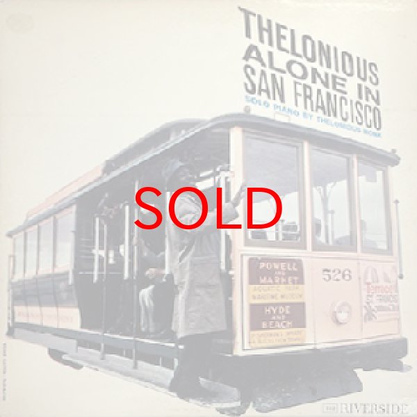 画像1: THELONIOUS MONK -  THELONIOUS ALONE IN SAN FRANCISCO (1)