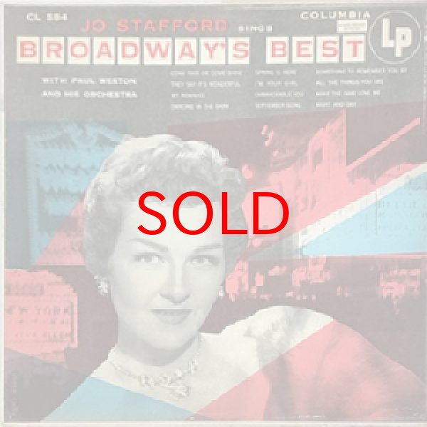 画像1: JO STAFFORD -  JO STAFFORD SINGS BROADWAY'S BEST (1)