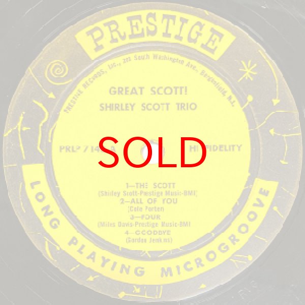 画像2: SHIRLEY SCOTT TRIO -  GREAT SCOTT (2)
