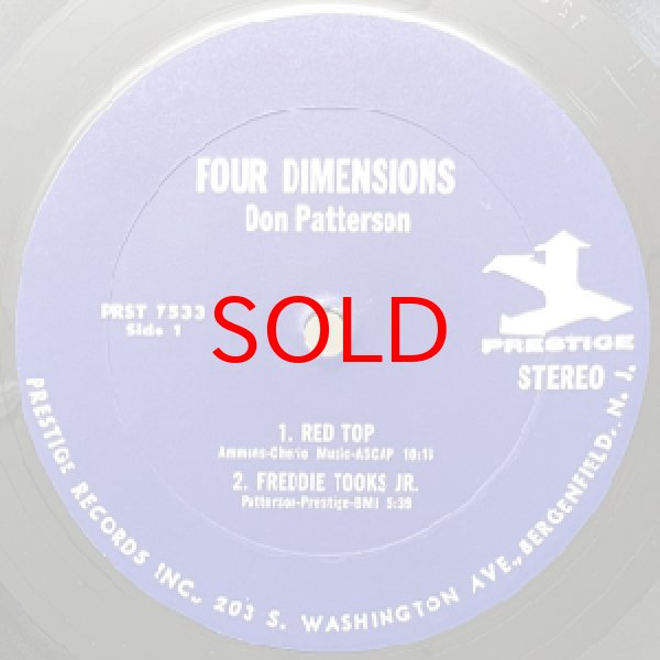 画像2: DON PATTERSON -  FOUR DIMENSIONS (2)