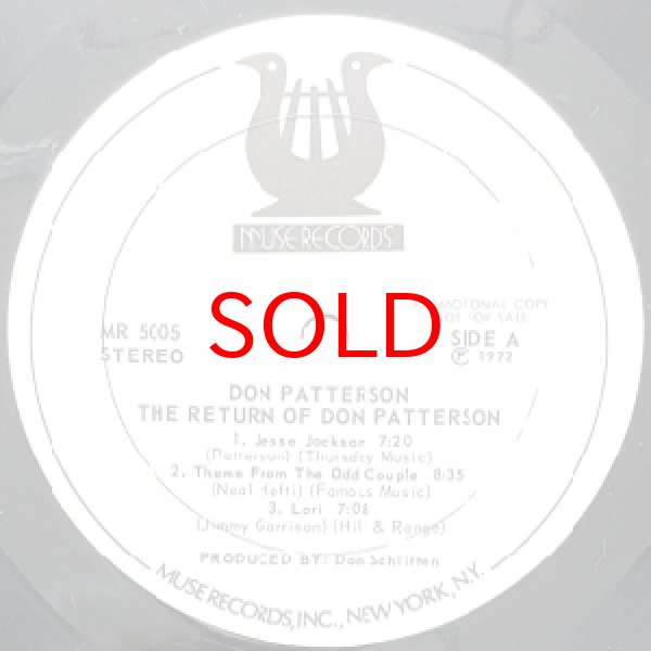 画像2: DON PATTERSON -  THE RETURN OF DON PATTERSON (2)