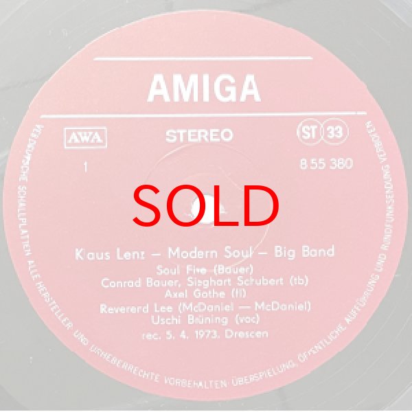 画像2: KLAUS LENZ -  MODERN SOUL BIG BAND (2)