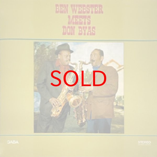 画像1: BEN WEBSTER / DON BYAS -  BEN WEBSTER MEETS DON BYAS (1)