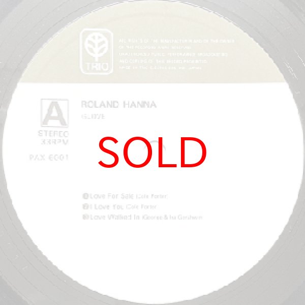 画像2: ROLAND HANNA -  GLOVE (2)