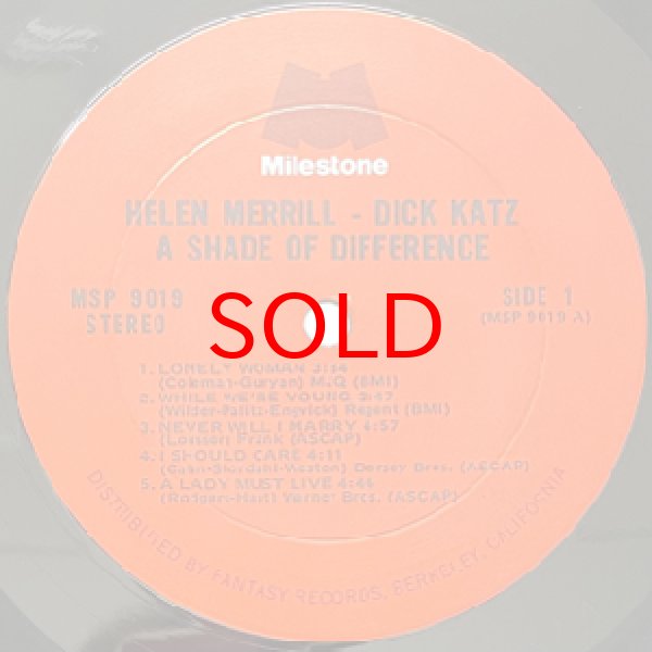 画像2: HELEN MERRILL -  A SHADE OF DIFFERENCE (2)