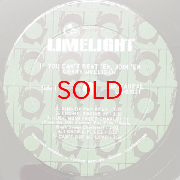 画像2: GERRY MULLIGAN -  IF YOU CAN'T BEAT EM, JOIN EM (2)