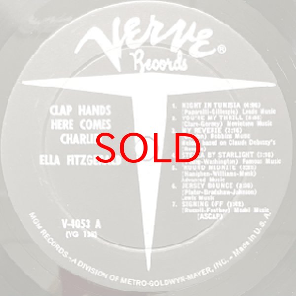 画像2: ELLA FITZGERALD -  CLAP HANDS, HERE COMES CHARLIE (2)